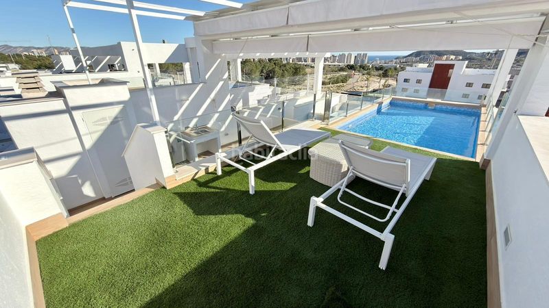 Foto 5ad133d1-f8d1-49dc-8239-a0c56c42d713. Casa amb calefacció aparcament piscina a Finestrat pueblo Finestrat
