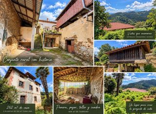 Masia a Salas. Casa tradicional asturiana de 262 m2 con 458 m2 de terreno, pane