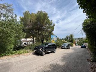 Terreny residencial  Calle palmera. Magnífica parcela con vistas al mar en javea
