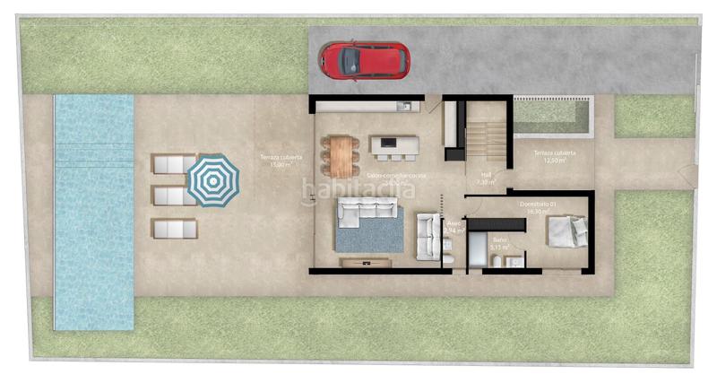 Foto 3db44244-c98a-4b9c-96be-5e40433399b7. Chalet con riscaldamento parcheggio piscina in La Zenia Orihuela