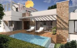 Xalet a Rojales. Villa moderna de obra nueva en benijofar