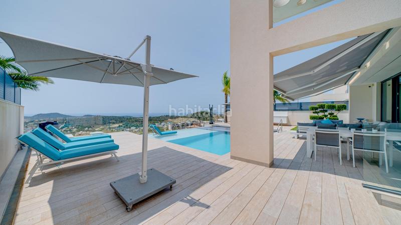 Foto 480813f1-694b-48ff-bea0-ddcebb273729. Chalet with heating parking pool in Finestrat pueblo Finestrat