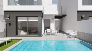 Xalet a Santiago de La Ribera. Preciosa casa con piscina privada y solarium en zona verde cerca