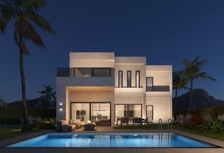 Chalet  Faig el. Villa moderna de nueva construcción en benissa costa