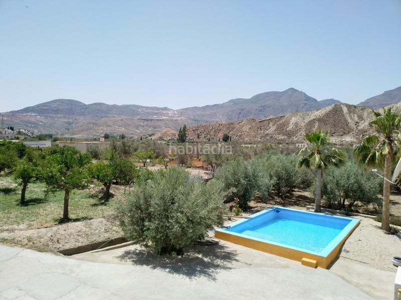 Foto 84f48f91-9289-4a47-bf02-90b0747e4c8f. Masía casa con terreno mas de 4400 m2. piscina privada. vistas paisaje. en Alsodux
