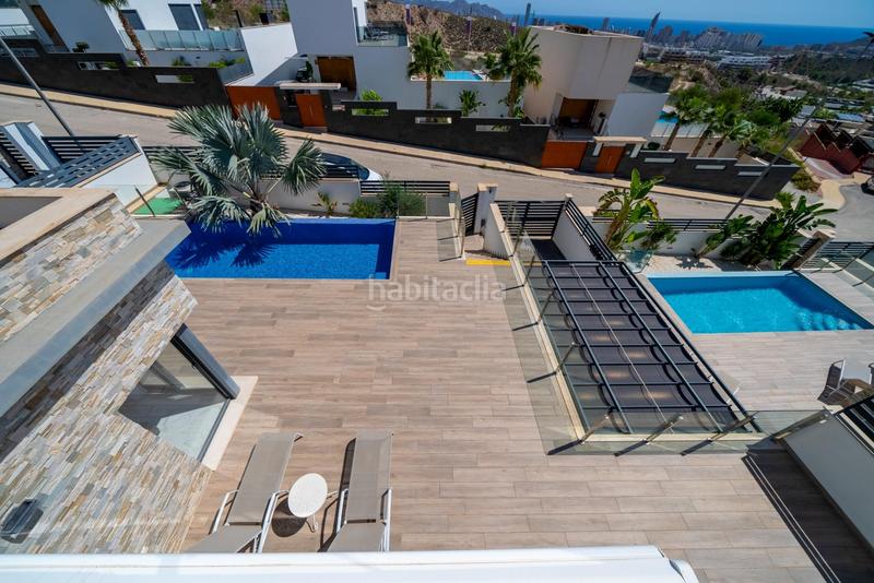 Foto 40bed07c-5477-4a1b-9a0e-c08895924845. Rent chalet with heating parking pool in balcón de Finestrat-terra marina Finestrat