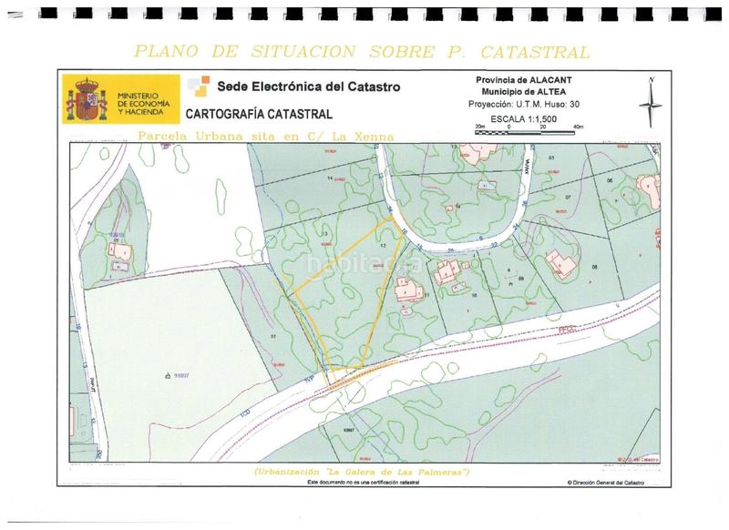 Foto 581202d2-de2b-4a77-883f-39561a392778. Terreno residenziale in calle xenna 12 in Altea ciudad Altea