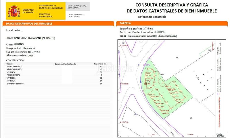 Foto b2f6efd3-ac19-489c-822c-e3c0c4602657. Maison jumelée avec chauffage parking piscine dans Centro San Juan de Alicante