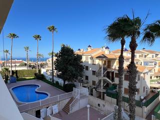 Appartement  Calle eneas. Apartamento con vistas al mar! 1 dormitorio. piscina comunitaria