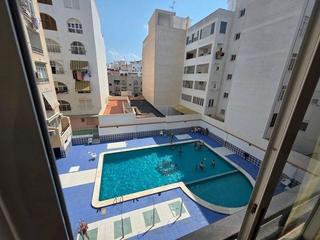 Estudi a Avenida Habaneras - Curva de Palangre. Amplio estudio con piscina a 500m de la playa