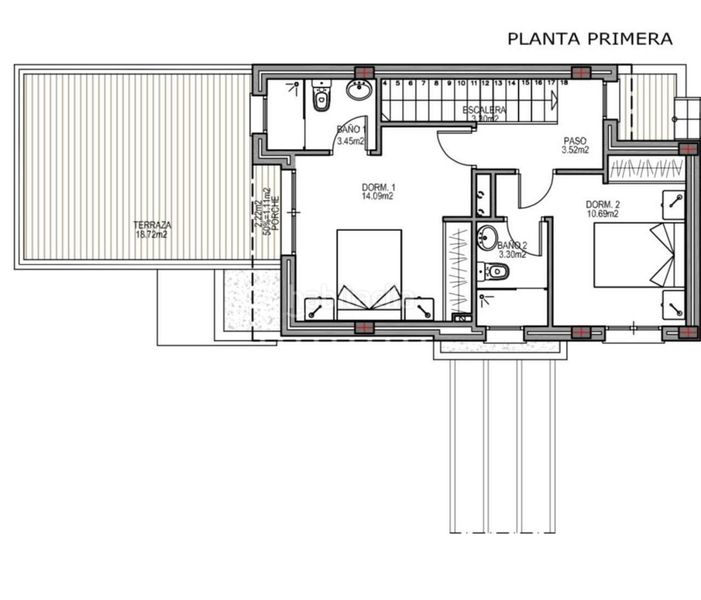 Foto be8bd540-3856-4412-8396-33570b42d46b. Xalet amb aparcament piscina a La Alberca Polop