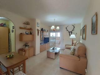 Attique à El Acequión. Ático de 1 habitación con terraza acristalada, vistas despejadas