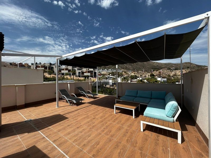 Foto a1d0c474-c9c2-4cd7-b066-6078a1ae6f56. Ático  con solárium y jacuzzi en la urbanización alegria village en Finestrat