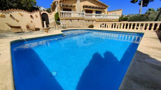 Chalet  Andrago l'. Encantadora villa independiente en moraira  amplitud, calidez y