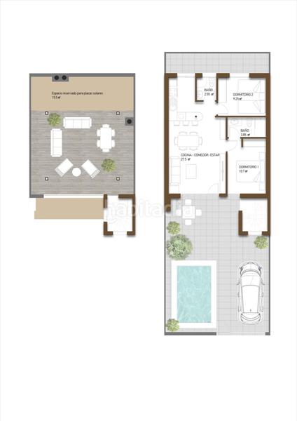 Foto c27e38c2-7d4a-4d7b-b880-b79cc96b8ba3. Chalet with heating pool in La Pinilla - Las Palas Fuente Álamo de Murcia