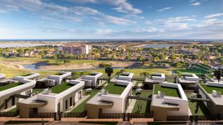 Chalet à Bonalba-Cotoveta. Villas independientes con parcela privada con vistas al mar