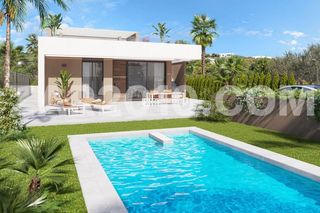 Chalet  Avenida cañada julián. Villa de obra nueva con piscina privada en vera playa, almería
