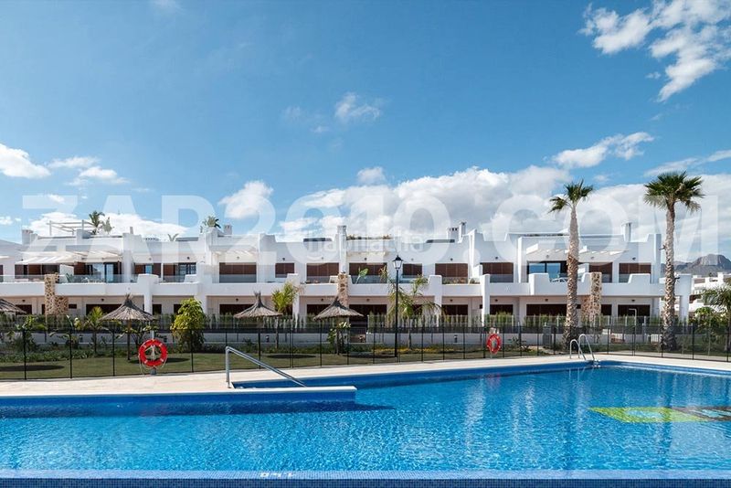 Foto 0355f3e9-bc53-4620-83d1-8b3906e775ab. Planta baja residencial mar de pulpí fase 8 pisos de 3 dormitorios en primera línea de playa en San Juan de los Terreros