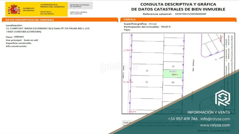 Foto 0e328ea0-173a-4cce-b73b-f5ec88f4a9d7. Area edificabile industriale in carretera de palma del río 4 in Fuente Palmera