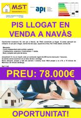 Pis a Navàs. Piso en venta en navàs