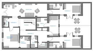 Gebäude in Calle fco montero perez 27. Edificio con licencia de renovacón para pensión turística