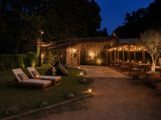 Gesch�ftsraum in Sant Cebri� de Vallalta. Restaurante ubicado en casa de piedra del siglo xvii