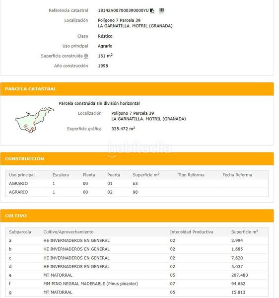 Foto 1453ef4c-cc04-4f14-942c-c52b9794a4a0. Finca rústica a Los Tablones - La Garnatilla Motril