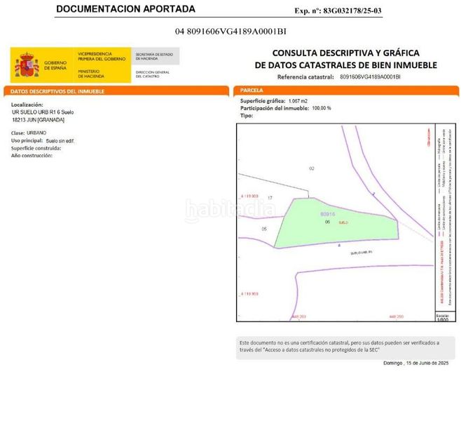 Foto 3efa48e8-8b98-46e9-a403-f64a8d4fc2fe. Terreny residencial a Jun