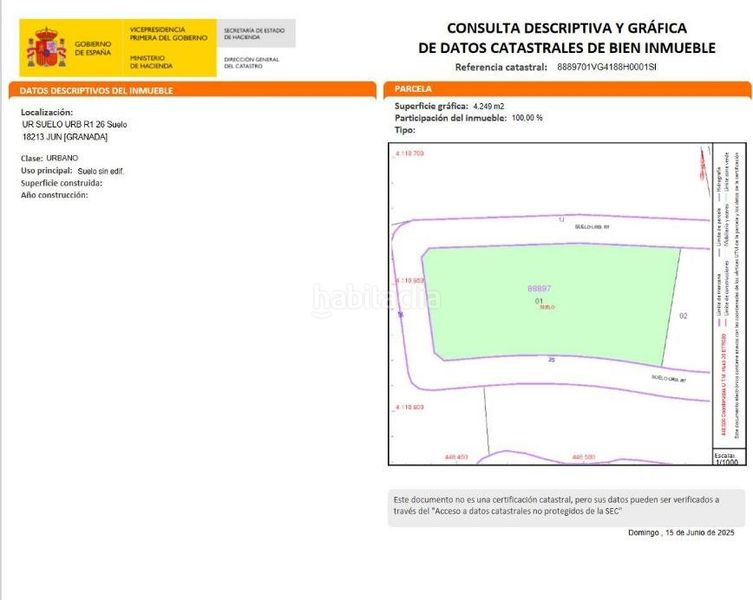 Foto 529656ae-5537-451c-b65c-5a3575016af7. Terreny residencial a Jun