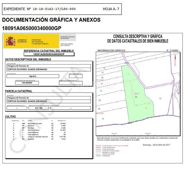 Foto 0555c63c-88e7-4392-b581-c131fe54c7f8. Finca rústica a Guadix