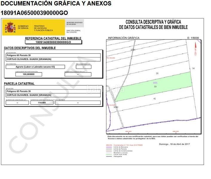 Foto 070a85f5-ac15-43b2-9f90-4c597d758556. Finca rústica a Guadix