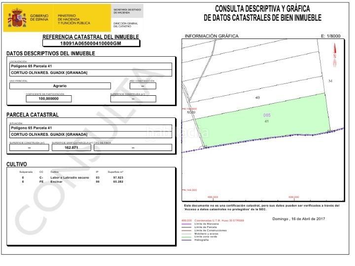 Foto 3800ea6d-b264-4166-a0fb-62b65d5c16ee. Finca rústica a Guadix