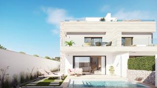 Dúplex a San Pedro del Pinatar. Impresionantes villas quad en san pedro del pinatar