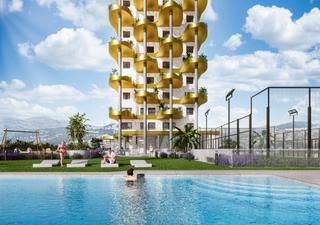 Apartamento en Marisol Park - Ortembach - Los Almendros. Apartamento de 3 dormitorios en un edificio emblemático de calpe