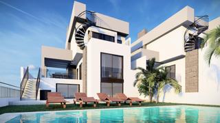 Casa aparellada a Algorfa. Pareados de obra nueva en campo de golfalgorfa