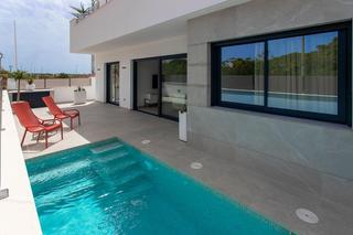Maison jumelée à Sucina. Villas pareadas en una sola planta de nueva construcción en suci