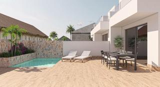 Maison jumelée à El Mojón. Villa pareada de nueva construcción en pilar de la horadada.