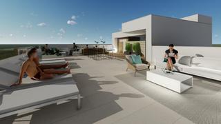 Dachwohnung in Las Piscinas Naturales. Fantástico ático de nueva construcción a tan solo 5 min.de la pl