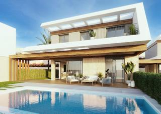 Chalet en Polop. Nuevas villas con vistas panoramicas al mar en polop