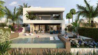Chalet in Algorfa. Villa de lujo en primera linea de la finca golf.