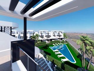 Appartement à San Fulgencio. Bungalow de planta alta de 2 dormitorios con solarium privado a