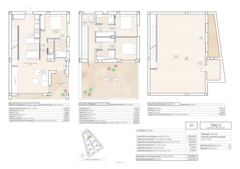 Foto 5fd909f8-5c04-4a96-a765-ff7e21b32879. Chalet villa de nueva construcción con sótano en hondon de las nieves en Hondón de las Nieves
