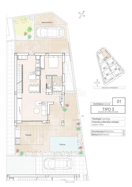 Foto bbf796ff-3f36-447c-8070-8f54c69d3197. Chalet villa de nueva construcción con sótano en hondon de las nieves en Hondón de las Nieves