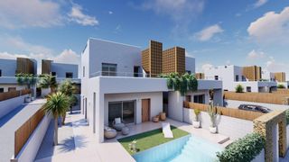 Chalet en Pilar de la Horadada Ciudad. Villa independiente de nueva construcción de 3 dorm. en pilar de