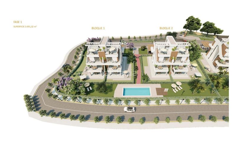 Foto f858d35a-2fc5-49fc-b3a5-b0869c676ee7. Apartament amb aparcament piscina a Hacienda del Álamo Golf Fuente Álamo de Murcia