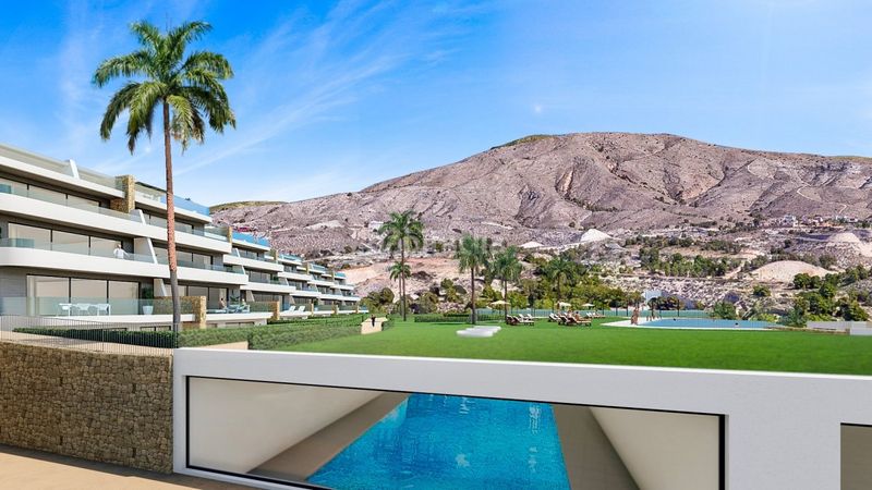 Foto cf190b03-31b2-442b-9828-ecd29c477cd1. Àtic amb aparcament piscina a balcón de Finestrat-terra marina Finestrat