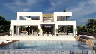 Xalet en La Fustera. Villa de lujo y moderna en benissa llave en mano!