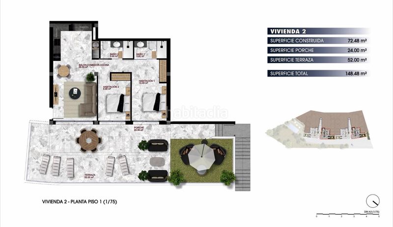 Foto ae124e90-5ba1-48c1-aea2-de96bcef713d. Apartament amb aparcament piscina a balcón de Finestrat-terra marina Finestrat
