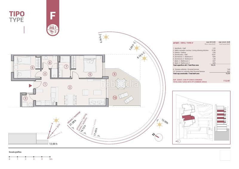 Foto 61f3bff5-b0e6-4c20-8ff8-da83831f7a3c. Apartament amb aparcament piscina a Canuta Calp