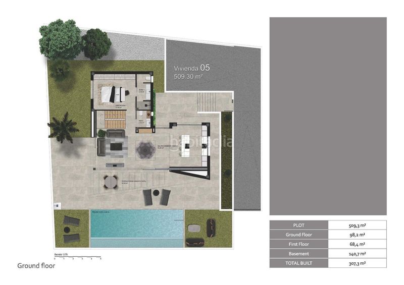 Foto 50a6e89d-1133-4faf-a48d-8b6b3126fe33. Xalet amb aparcament piscina a balcón de ponoig - Polop paradis - Polop hills Polop